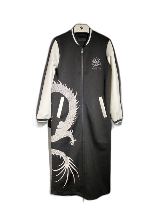 Richmond Long Embroidered Dragon Coat