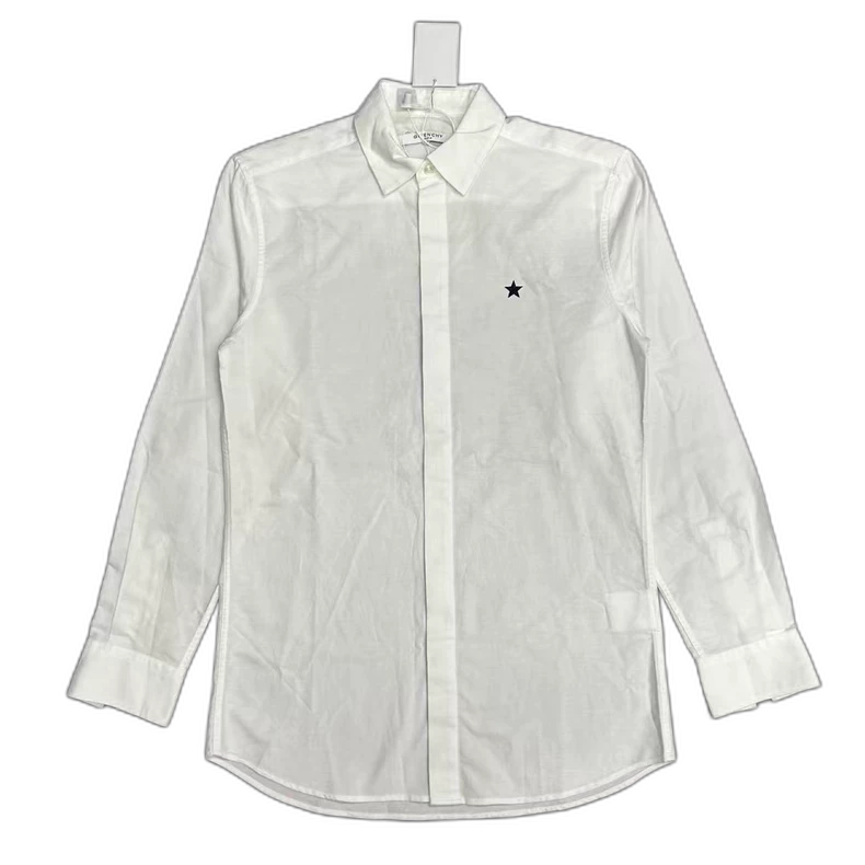 GIVENCHY Star Embroidered White Shirt