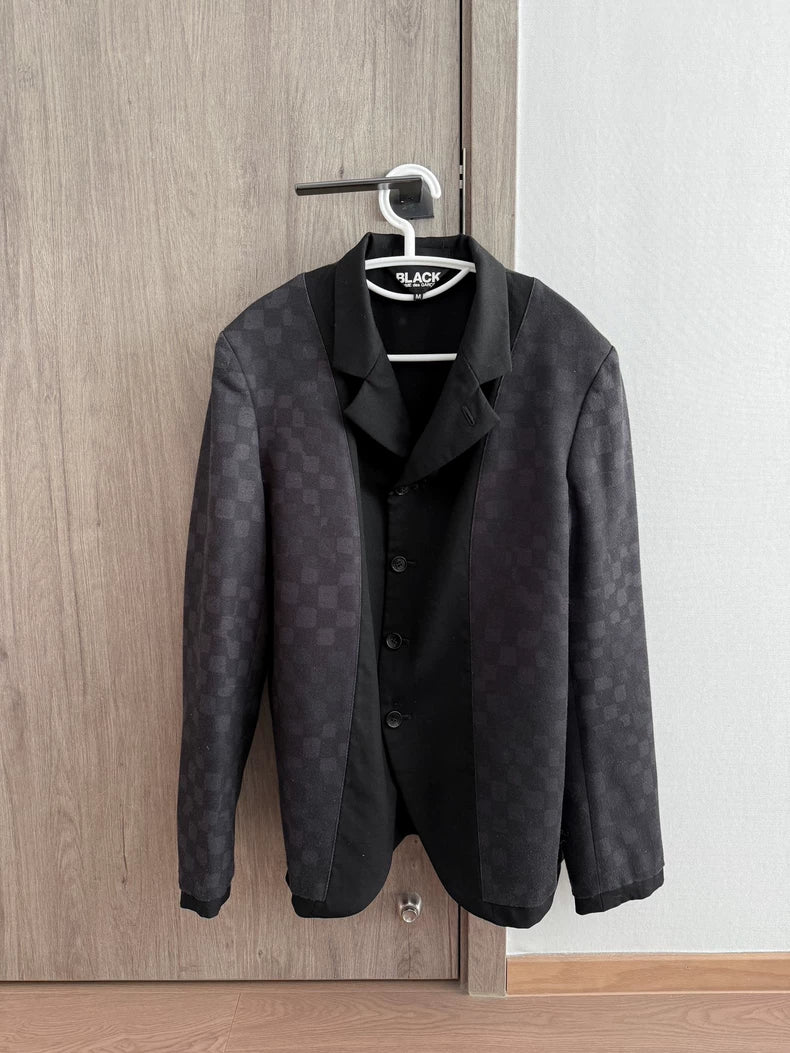 CDG BLACK Wool Double-Sided Blazer
