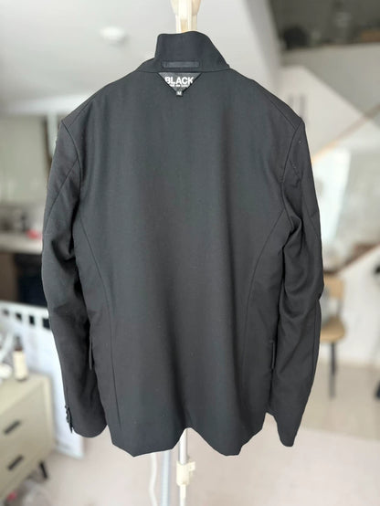CDG BLACK Wool Double-Sided Blazer