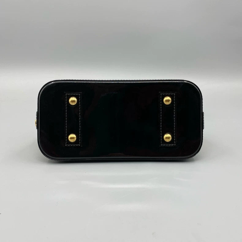 Louis Vuitton Shell Handbag with Graffiti