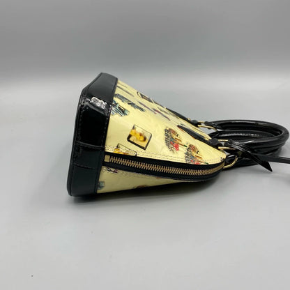 Louis Vuitton Shell Handbag with Graffiti