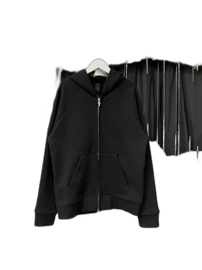 Chrome Hearts Zipper Hoodie Jacket