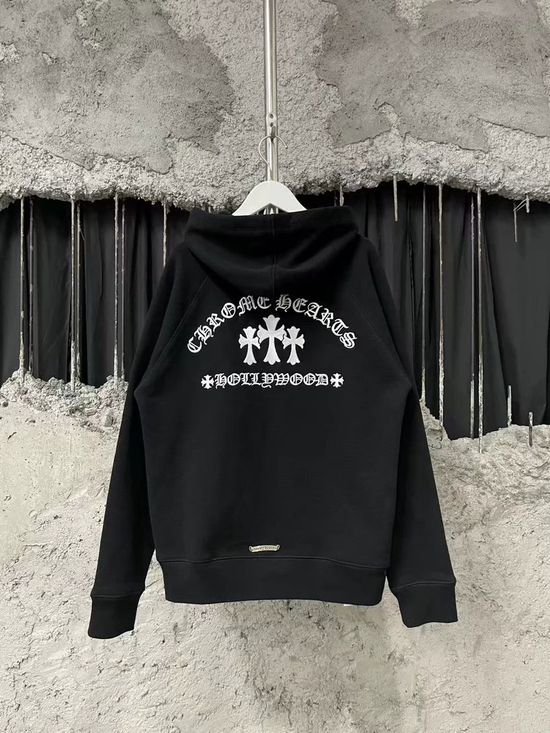 Chrome Hearts Zipper Hoodie Jacket