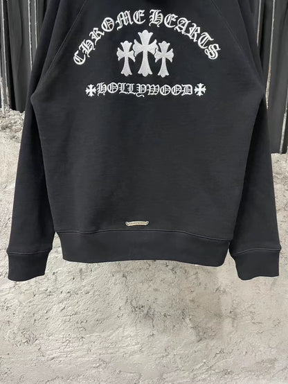 Chrome Hearts Zipper Hoodie Jacket