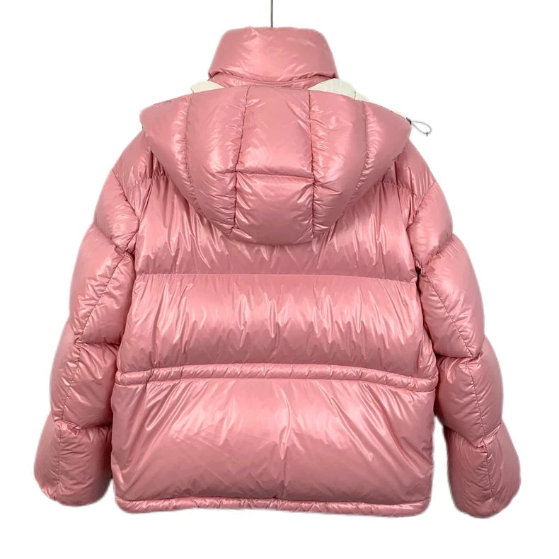 Pink Moncler Abbaye Series Quilted Jacket