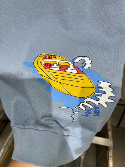 Loewe Cartoon Sweatshirt in Blue Color
