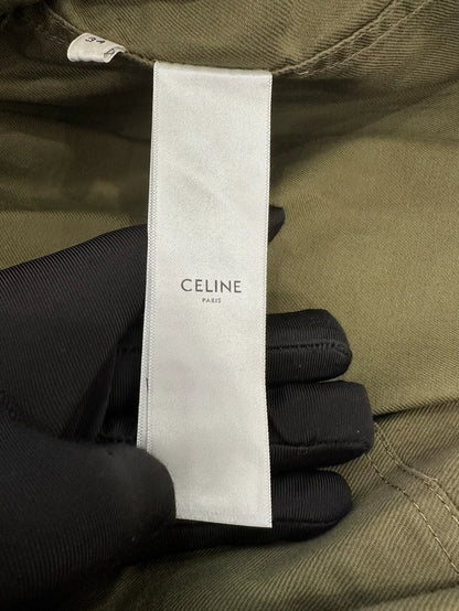 Celine Green Pocket Jacket for Women