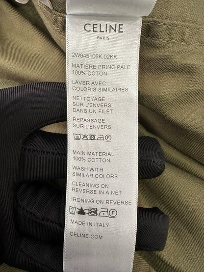 Celine Green Pocket Jacket for Women