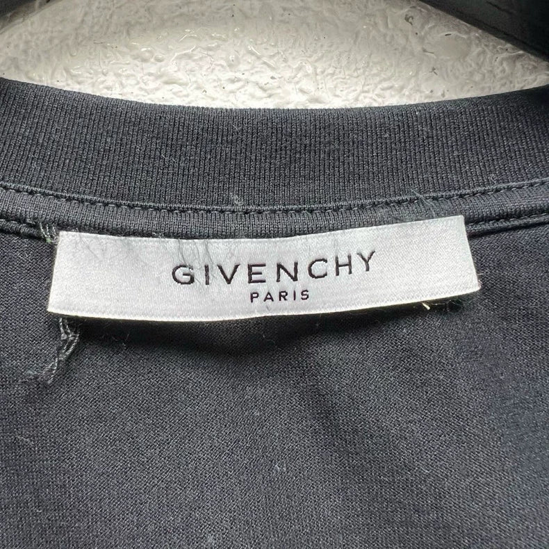 Givenchy Embroidered Color Logo Short-Sleeve T-Shirt