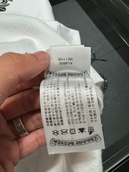 Chrome Hearts White Horseshoe Hoodie-yf