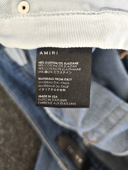 Amiri Paint Splatter Distressed Jeans-yf