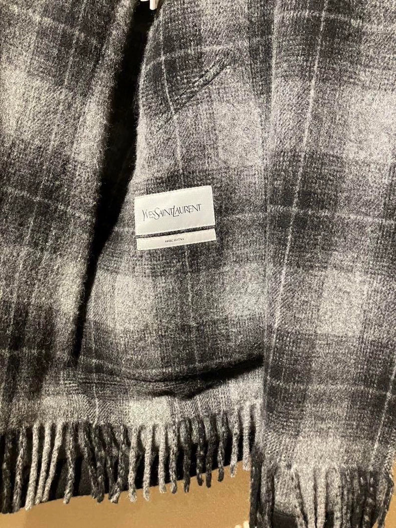 Saint Laurent Paris SLP Pure Cashmere Coat