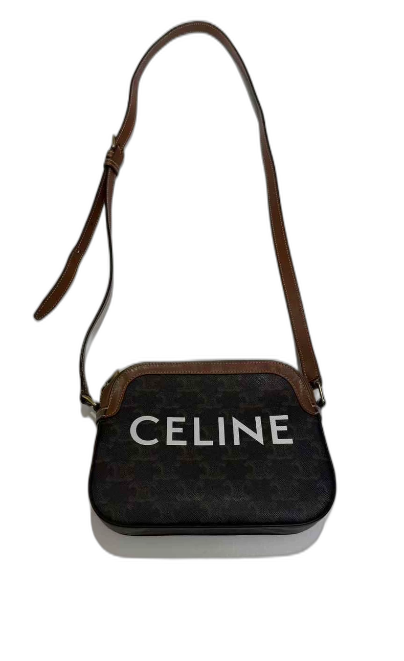 Celine Logo Crossbody Bag