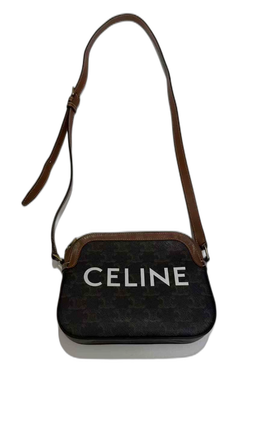 Celine Logo Crossbody Bag