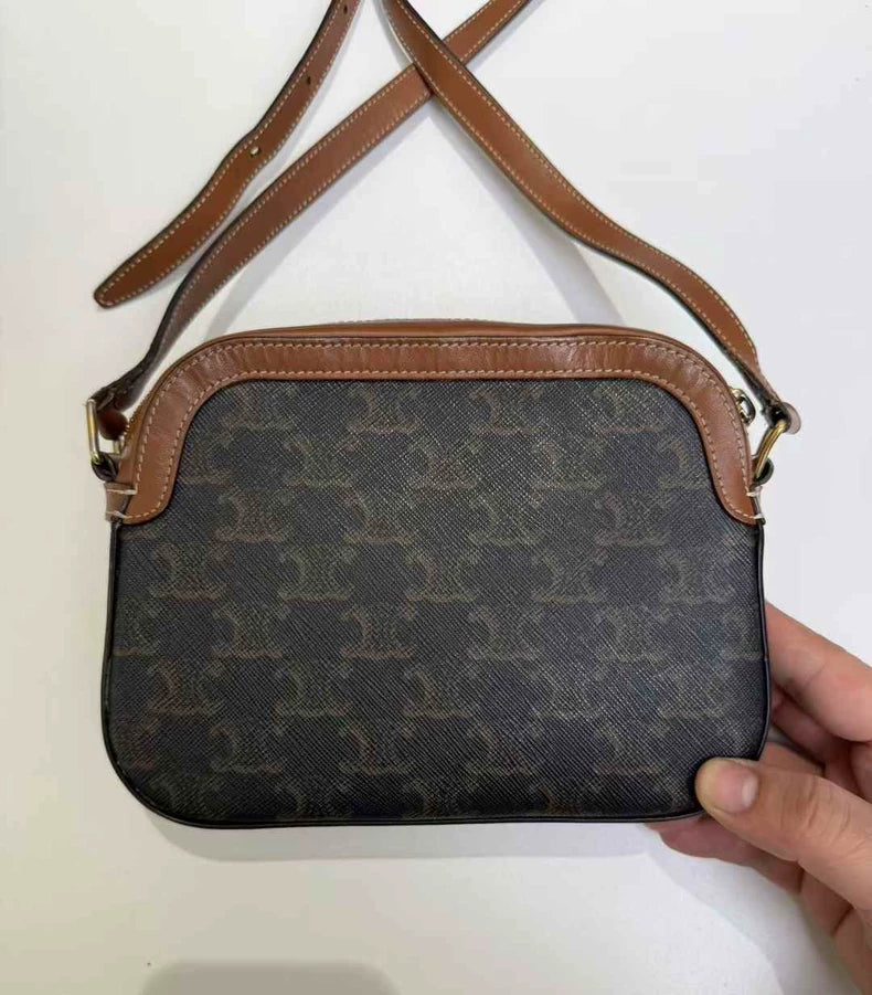 Celine Logo Crossbody Bag