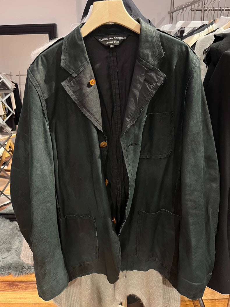 Comme Des Garcons Homme Plus Leather Jacket
