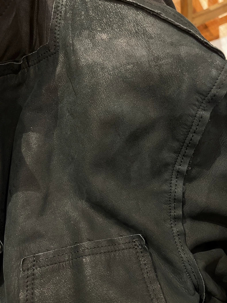 Comme Des Garcons Homme Plus Leather Jacket