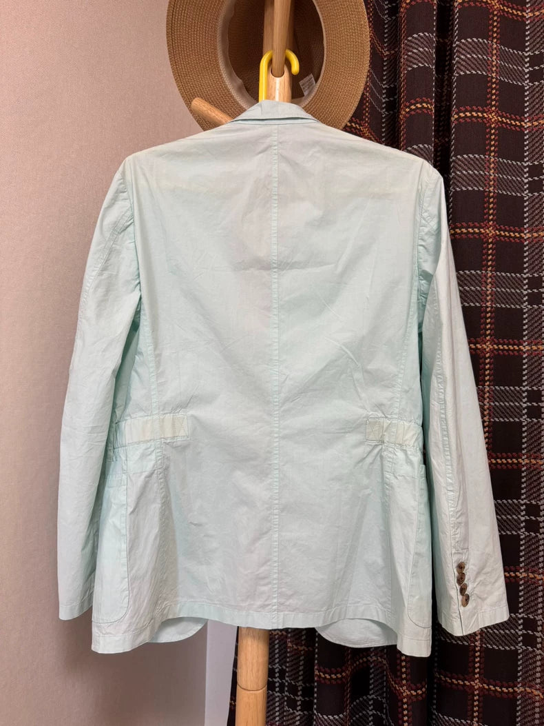 Hermes Light Green Casual Jacket-yf