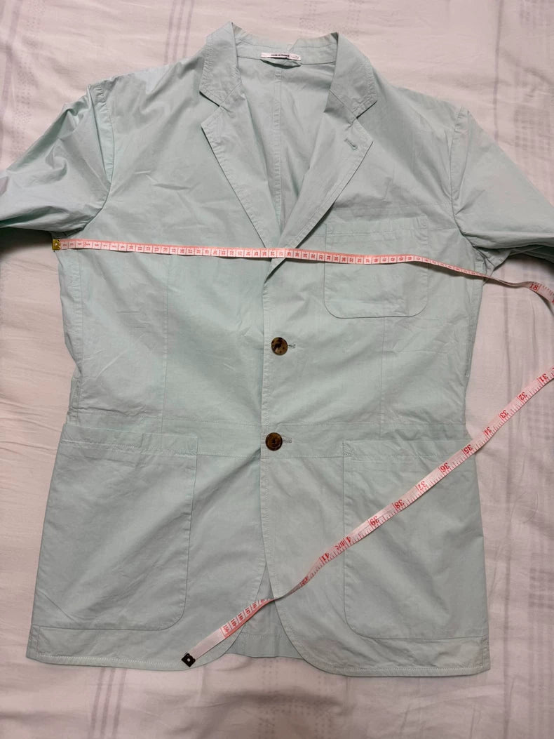 Hermes Light Green Casual Jacket-yf