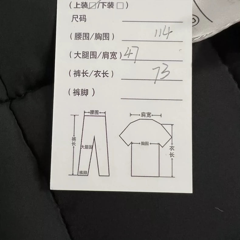 Wool Down Jacket in Black Color