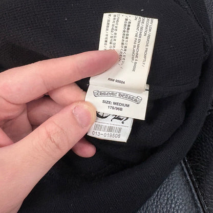 Chrome Hearts Zip Hoodie with F*** You Print