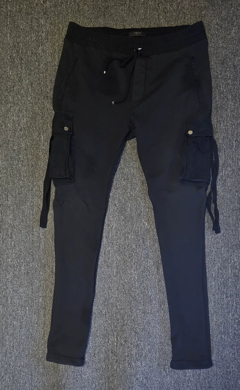 Amiri Cargo Sweatpants Black XL-yf