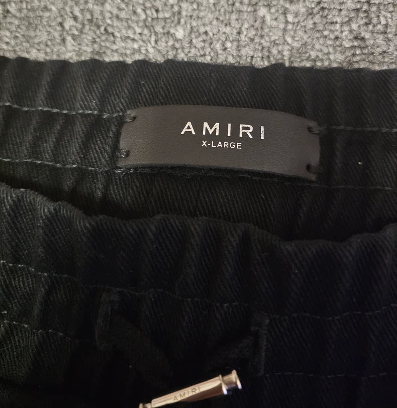 Amiri Cargo Sweatpants Black XL-yf
