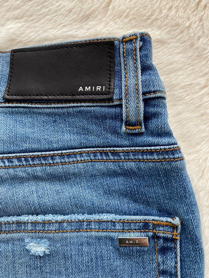 Amiri Water Wash Blue MX1 Jeans