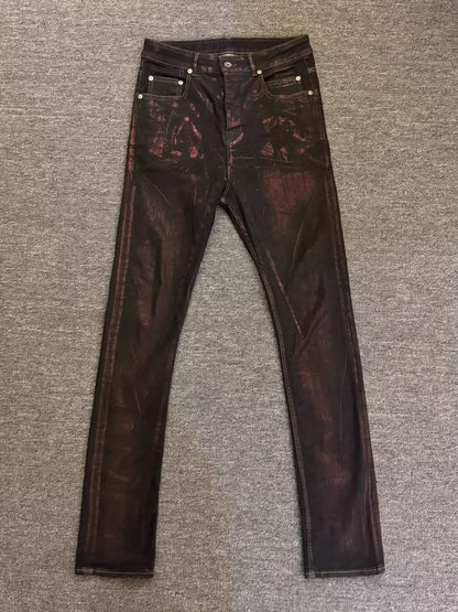 RICKOWENS 20FW TyroneCut Red Jeans