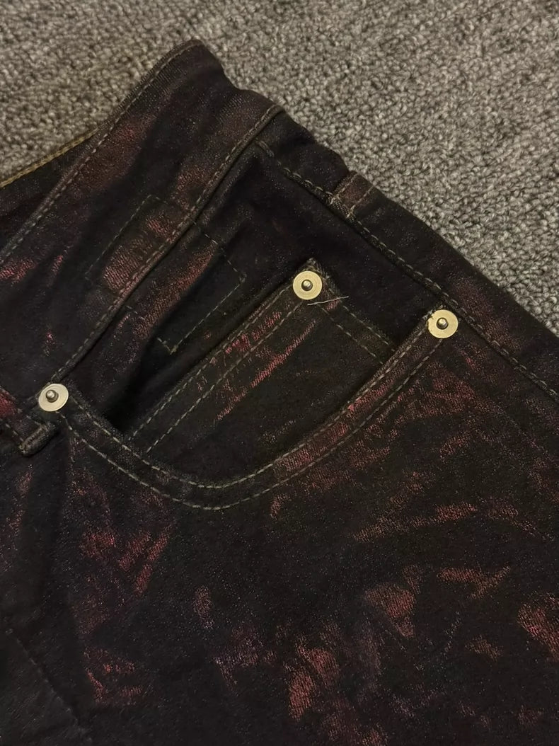 RICKOWENS 20FW TyroneCut Red Jeans