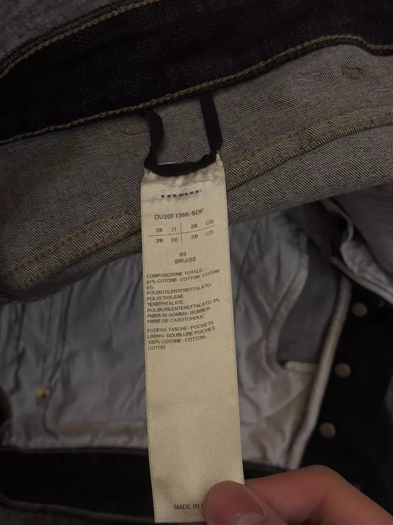 RICKOWENS 20FW TyroneCut Red Jeans