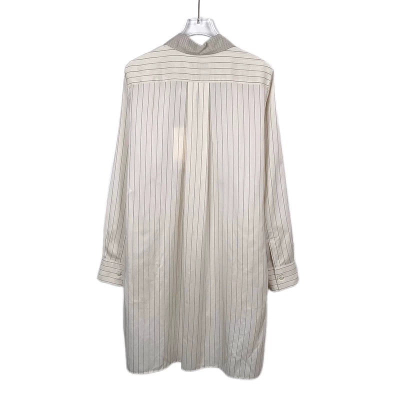 Dior Beige Striped Silk Shirt
