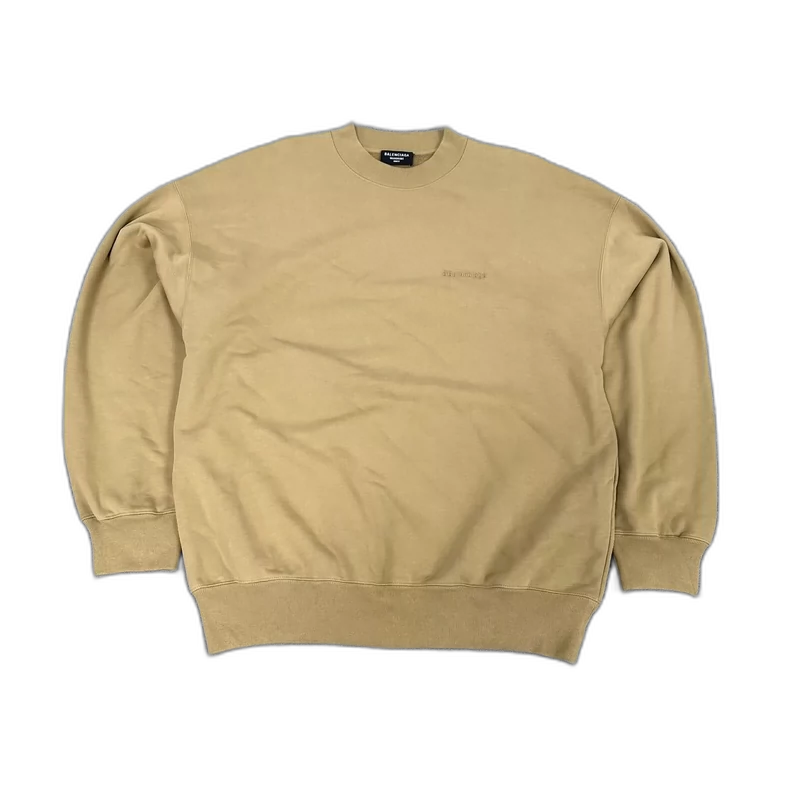 Balenciaga Embroidered Pullover Sweatshirt