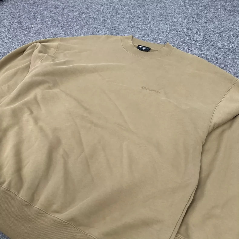 Balenciaga Embroidered Pullover Sweatshirt