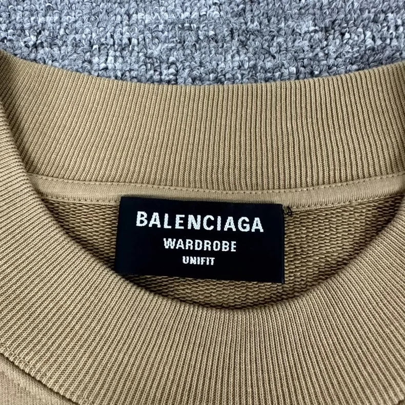 Balenciaga Embroidered Pullover Sweatshirt