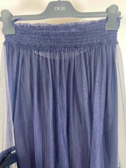 Dior Mesh Skirt with Silk Lining