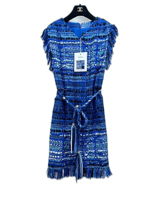 Blue Dress from Chanel Greek Collection