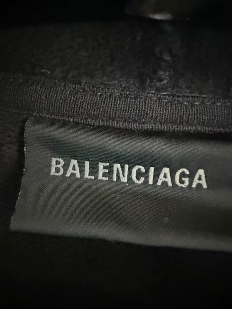 Balenciaga Red Tape Hoodie Jacket-yf