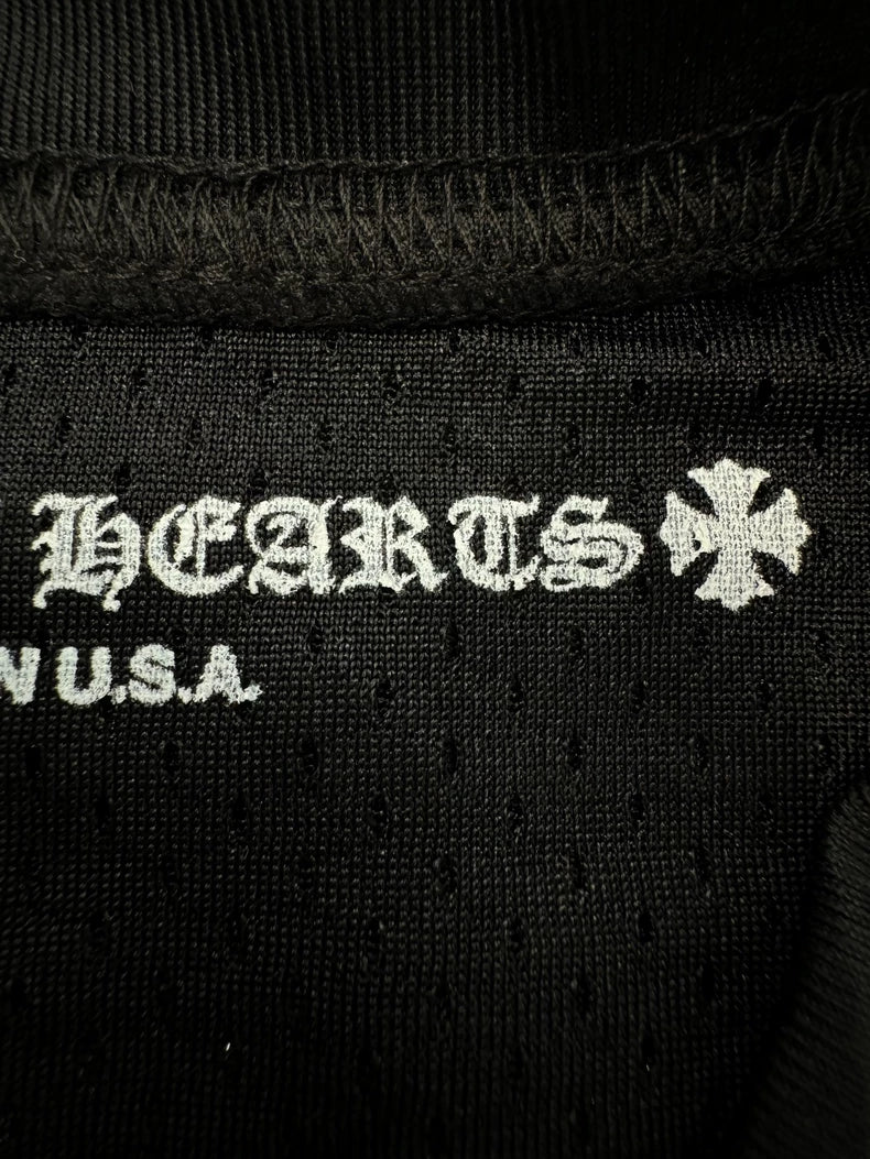 Chrome Hearts Black Hockey Short Sleeve Tee-yf