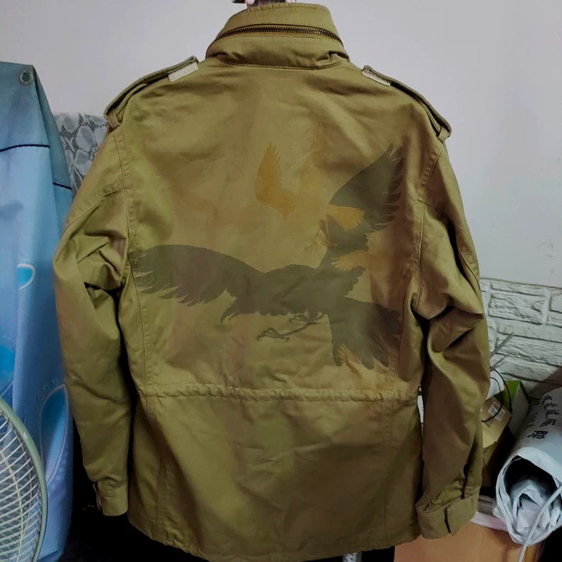 Yohji Yamamoto M65 Jacket with Eagle Design
