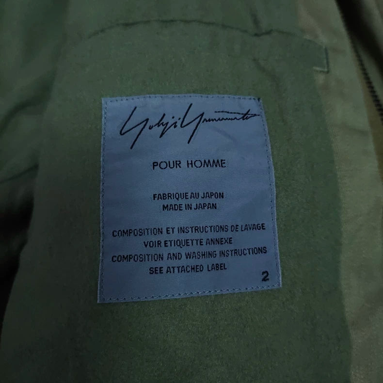 Yohji Yamamoto M65 Jacket with Eagle Design
