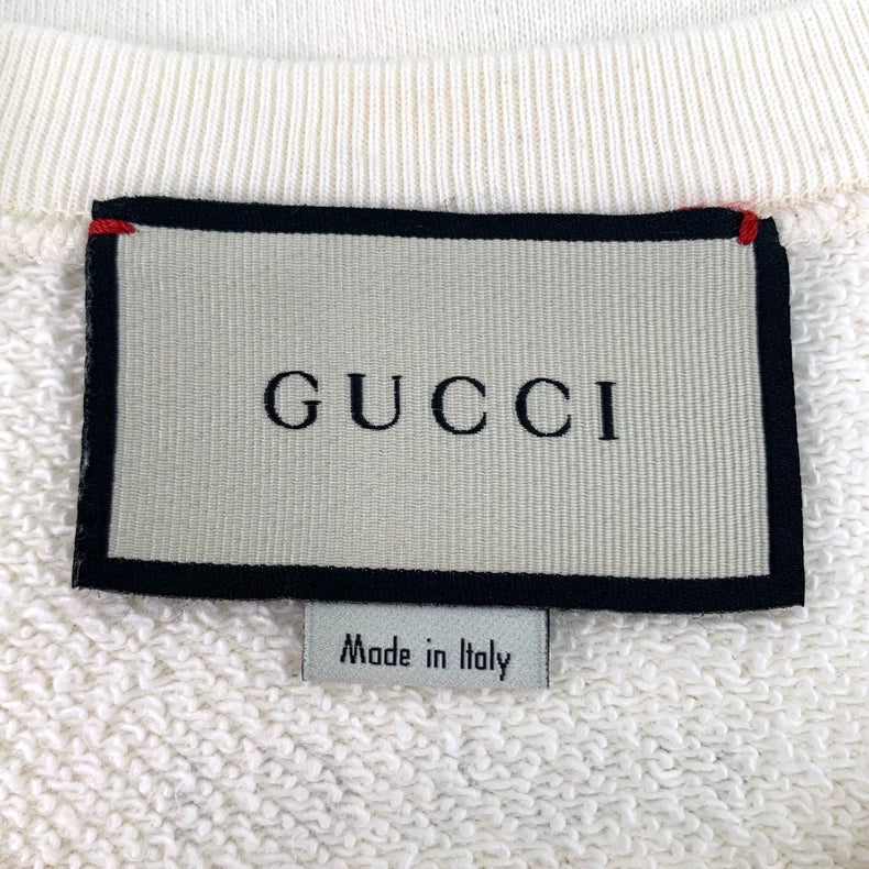 Gucci Logo Printed Long Sleeve Sweatshirt