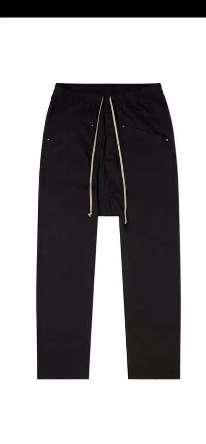 RICK OWENS DRKSHDW Black Cargo Pants