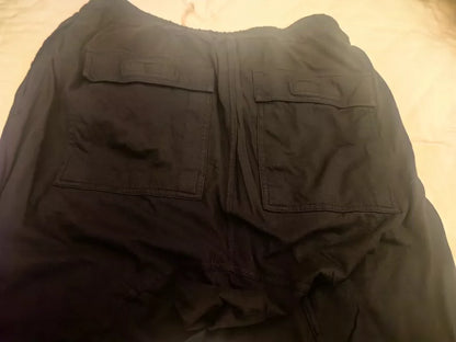 RICK OWENS DRKSHDW Black Cargo Pants