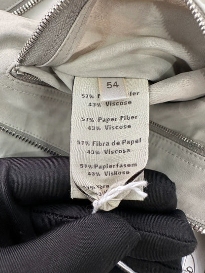 Men's Grey Zipper Vest by Hermes