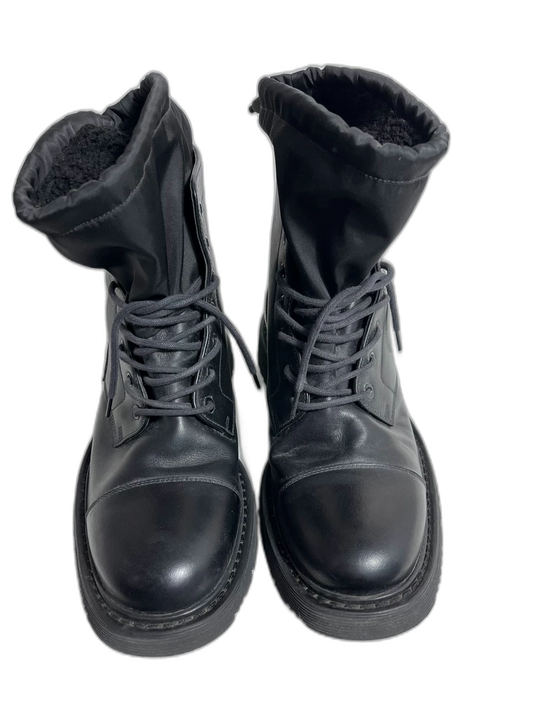 Prada Black High-Top Boots Size 41.5