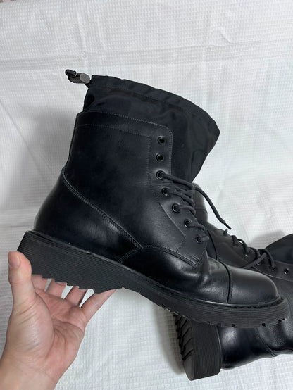 Prada Black High-Top Boots Size 41.5