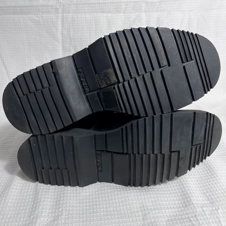 Prada Black High-Top Boots Size 41.5