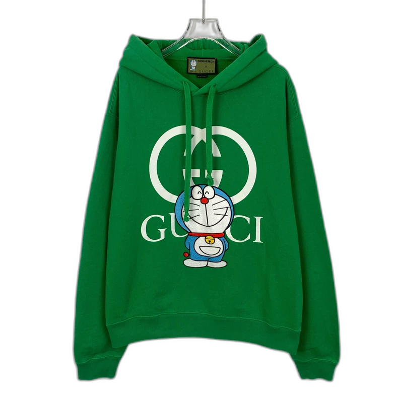 Gucci x Doraemon Green Hoodie
